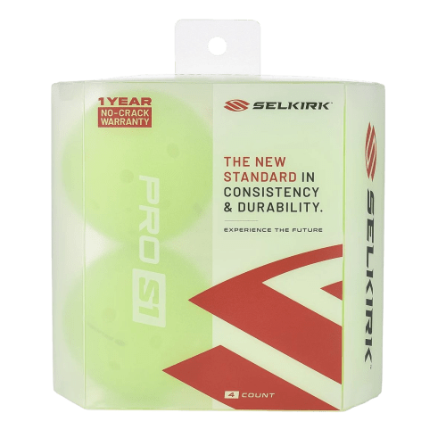 4 Pack Selkirk Pro S1 Pickleball Balls