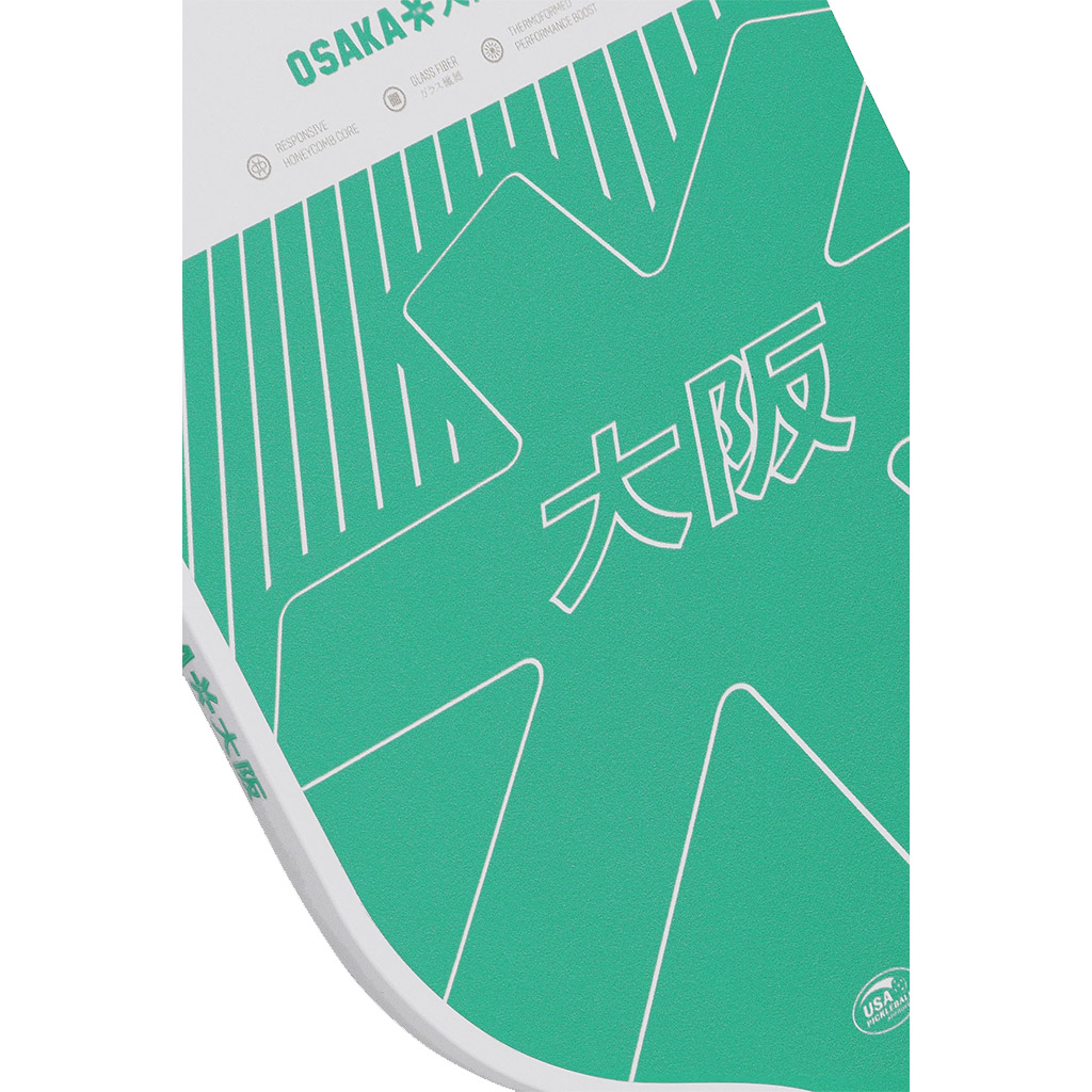 Osaka Kazoku Pickleball Paddle - Aquatic Awe - Image 4