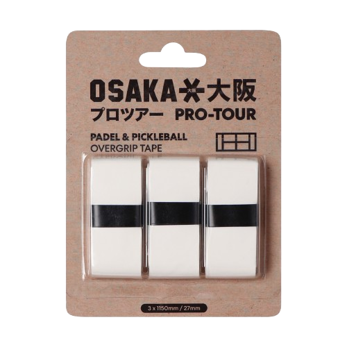 Osaka White Overgrip - 3 Pack