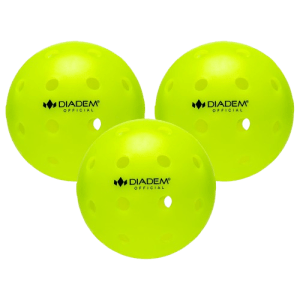 Diadem Premier Power Pickleball Outdoor Ball - Neon Yellow