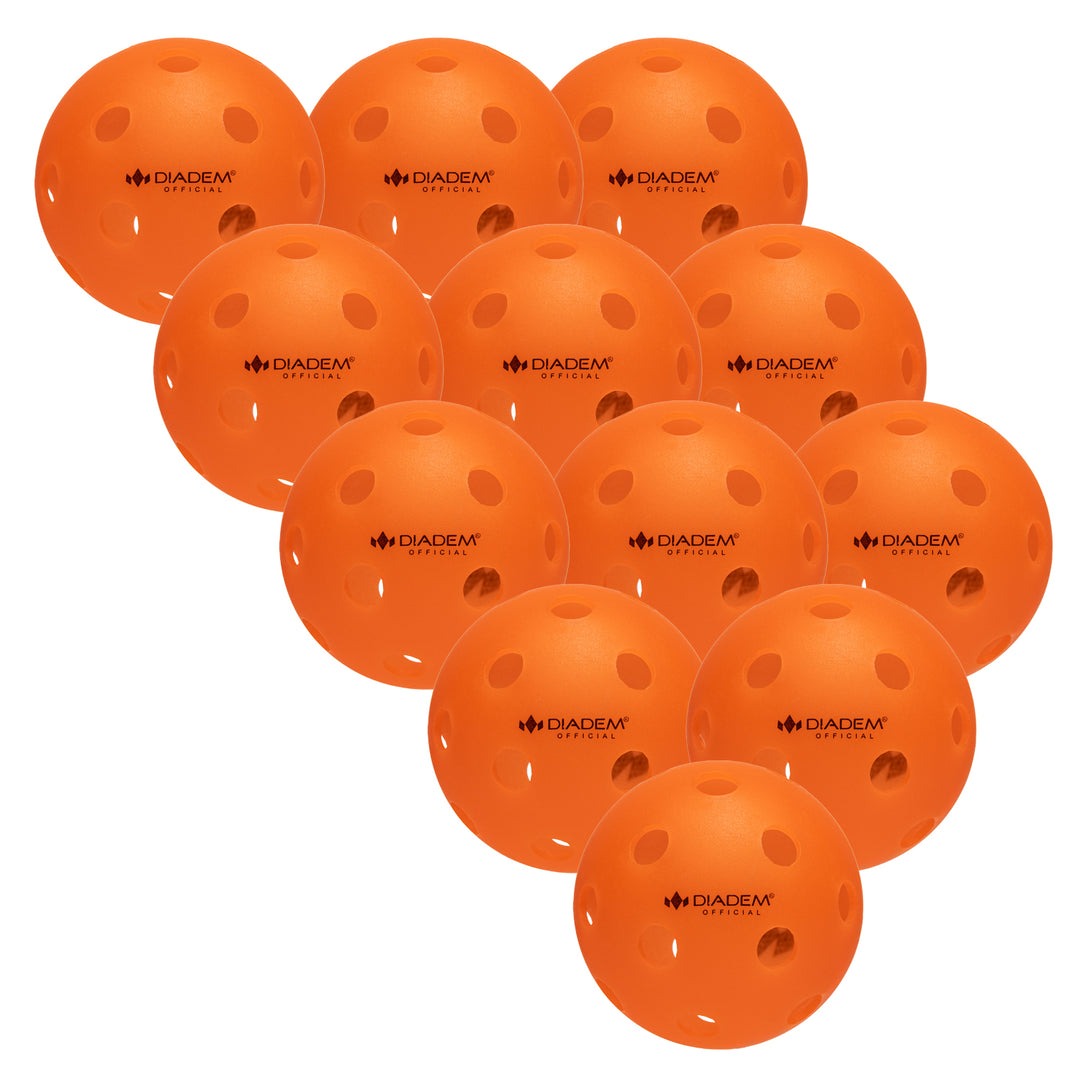 Premier Power Pickleball Indoor Ball 50Pack - Orange - Image 3
