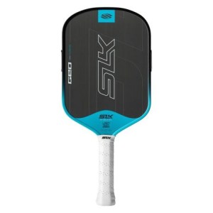 SLK GEO Elongated Pickleball Paddle by Selkirk - Cyan
